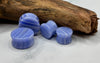 Blue Lace Plugs – Double Flare Natural Stone Gauges