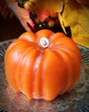 Enchanted Pumpkin Sculptural Candle