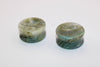 Labradorite Plugs – Double Flare Natural Stone Gauges