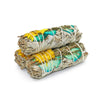 'Sweet Success' Floral White Sage Smudge Stick (4 in.)