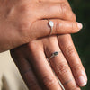 Sterling Silver Labradorite Ring – You are Enough