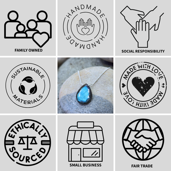 Blue Topaz Evil Eye Ring in Sterling Silver - Intuition + Protection