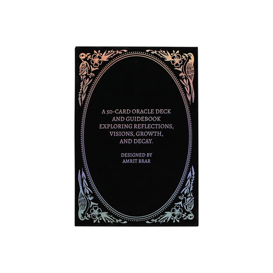 The Mirror Oracle, a 50-card Oracle Deck and Guidebook