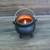 Mini Tree of Life Cast Iron Cauldron w/ Lid (3.5 in.)