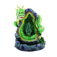  Green East Dragon Backflow Burner w/ LED (7 in)