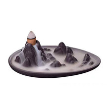  Ceramic Backflow Burner: Mountain Peak