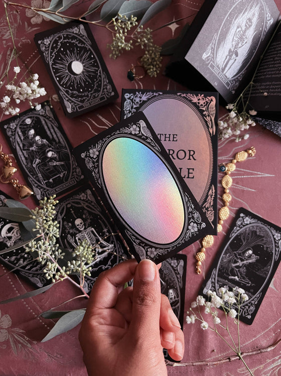 The Mirror Oracle, a 50-card Oracle Deck and Guidebook