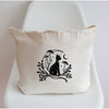 Celestial Cat Tote Bag - Moon & Mushroom