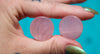Rose Quartz Plugs – Double Flare Natural Stone Gauges