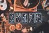 Stickers, Marigold Tarot Holographic: Strength, Lovers,+