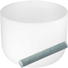  Singing Bowl - Crystal - Frosted White 11"Dia