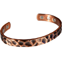  Hammered Copper & Magnetic Bracelet