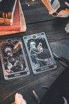 Stickers, Marigold Tarot Holographic: Strength, Lovers,+