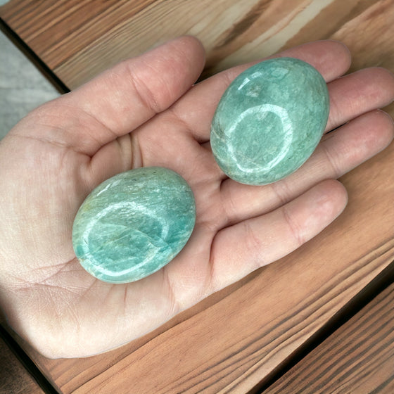 Amazonite Palmstone