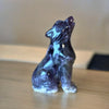 Wolf Crystal Carving