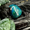 Chrysocolla, Dioptase, & Shattuckite Tumbled Stones