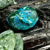 Chrysocolla, Dioptase, & Shattuckite Tumbled Stones