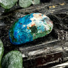 Chrysocolla, Dioptase, & Shattuckite Tumbled Stones