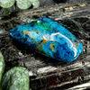Chrysocolla, Dioptase, & Shattuckite Tumbled Stones