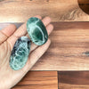 Feather Fluorite Palmstone