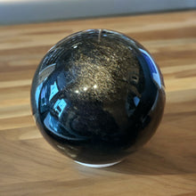  Golden Obsidian Sphere