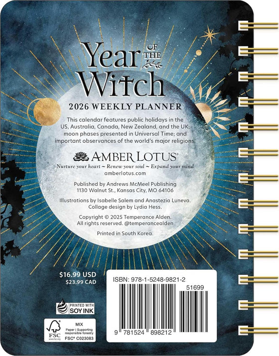 Year of the Witch Weekly Planner 2026