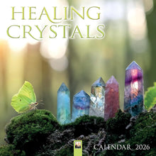  Healing Crystals Wall Calendar 2026