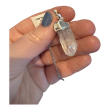  Clear Quartz Raw Pendant