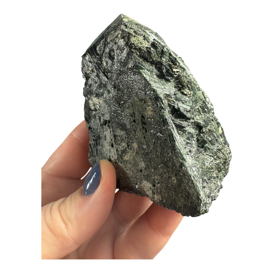 Green Tourmaline Raw Tower