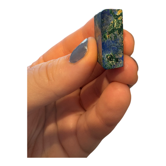 Azurite Malachite Cabochon (Yukon Sourced)