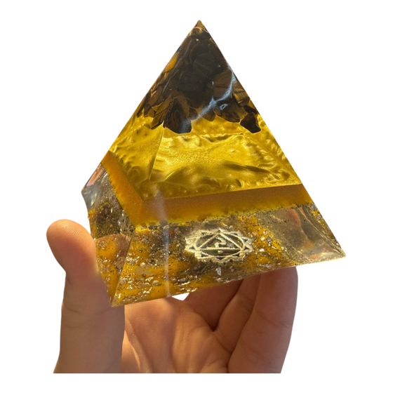 Chakra Orgone Generator Pyramid
