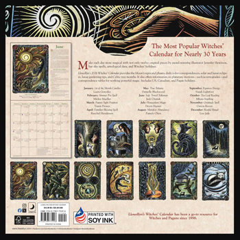 Llewellyn's 2026 Witches' Wall Calendar