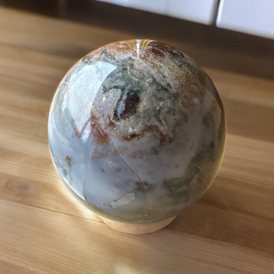 Ocean Jasper Sphere