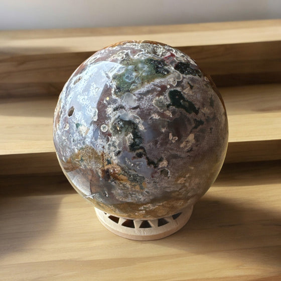 Ocean Jasper Sphere