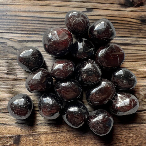 Red Garnet Tumbled