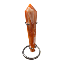  Carnelian Agate Wand in Stand