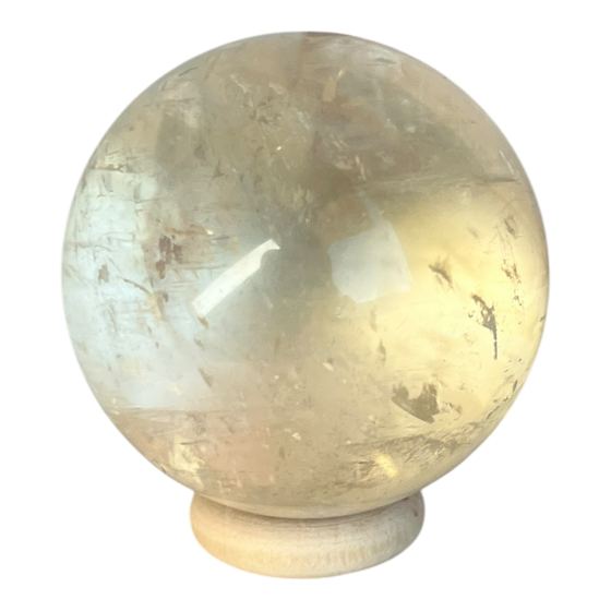 Honey Calcite Sphere