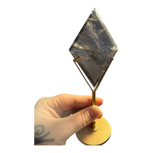  Smoky Quartz Diamond in stand