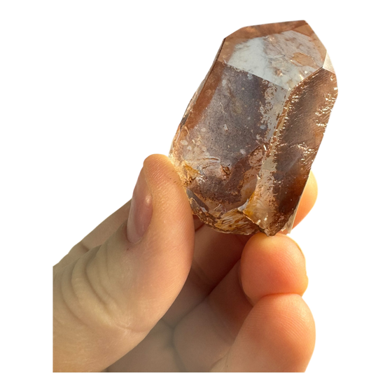 *High Quality* Peach/Mauve Quartz Points