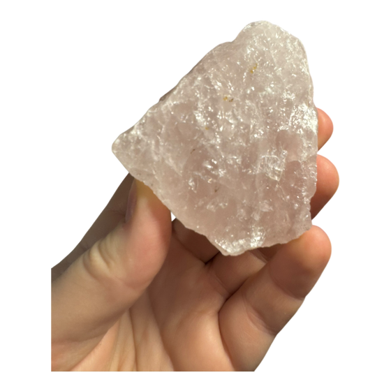 Raw Rose Quartz