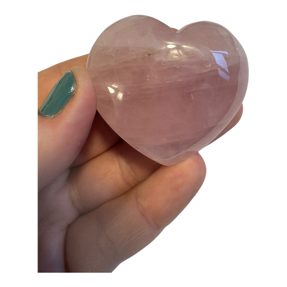 Rose Quartz Heart