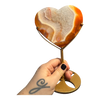 Carnelian Heart (in stand)