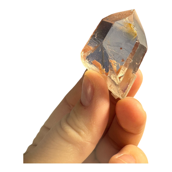 *High Quality* Peach/Mauve Quartz Points