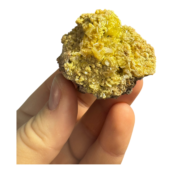 Wulfenite & Mimetite Specimen