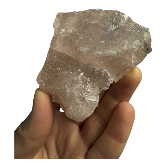 Raw Rose Quartz