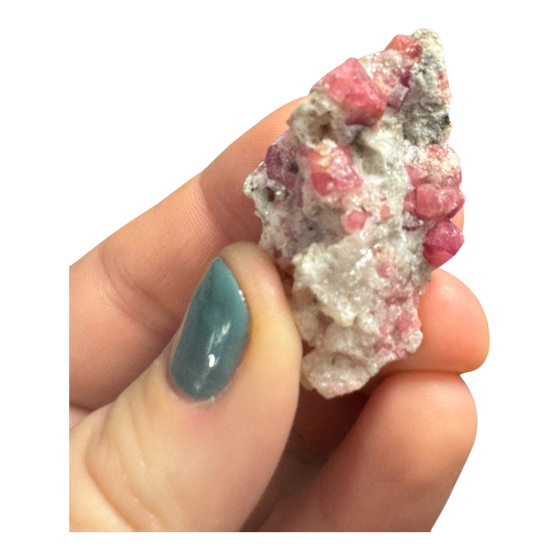 Raspberry Garnet Specimen