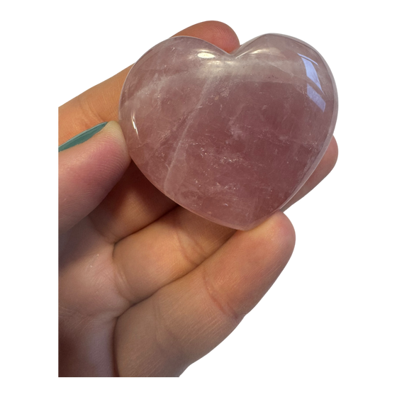 Rose Quartz Heart