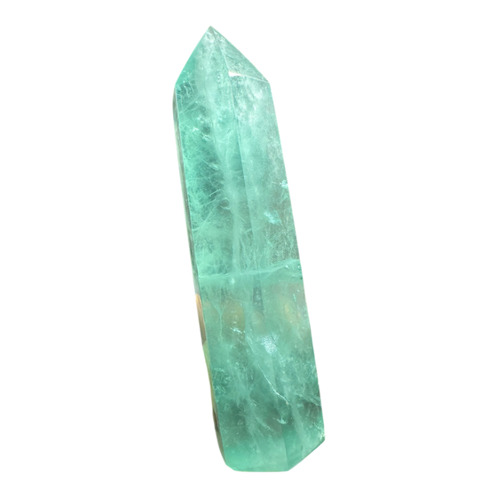 Green Baja Fluorite Tower