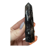 Black Tourmaline in Quartz Tower