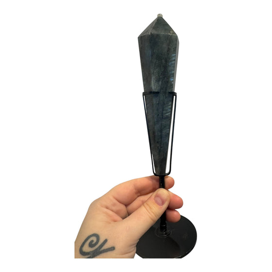 Labradorite Wand (in stand)